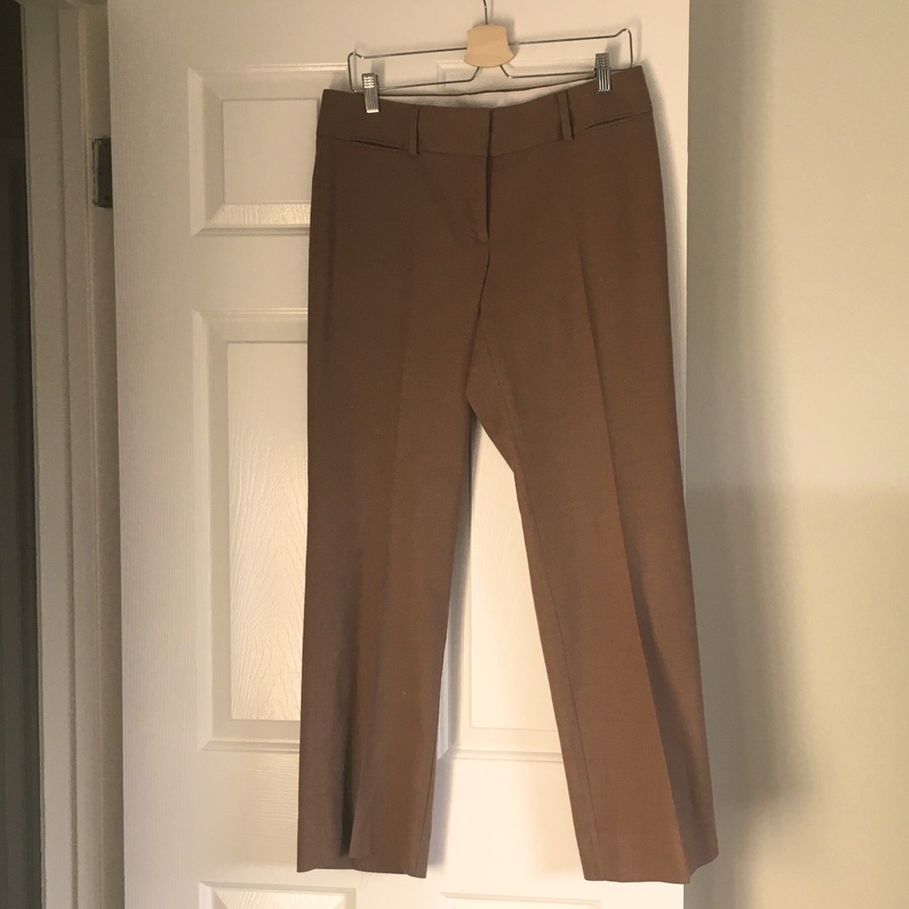 Loft Light brown tan trousers